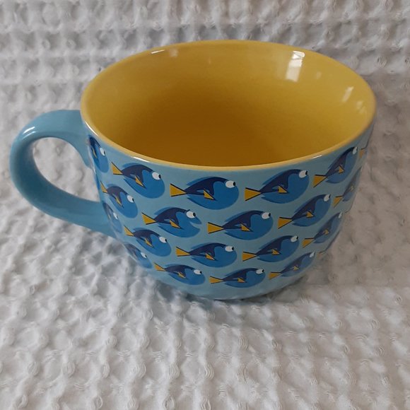 Disney Pixar FINDING DORY Blue Fish Coffee MUG Tea Soup Ice Cream 24 Ounce FUN - Picture 5 of 8